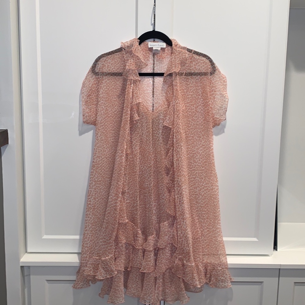 Vintage Georgette Trabolsi Two Pieces Night‎ Gown